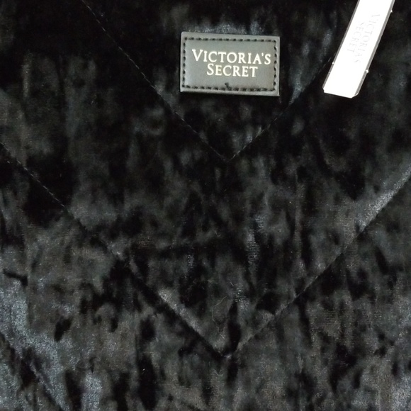NWT! VICTORIA'S SECRET VELVET TOTE BAG - Picture 2 of 8